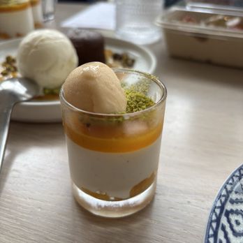 Zaytinya - Greek Yogurt with Apricots - Greek Near Me - Washington, DC, District of Columbia