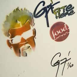 Guy ate here!