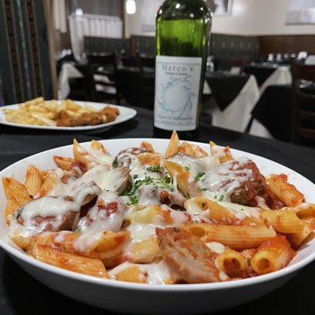 Marco's Restaurant - Penne al Forno - Italian Near Me - Tariffville, Connecticut Marco's Restaurant - Penne al Forno - Italian Near Me - Tariffville, Connecticut