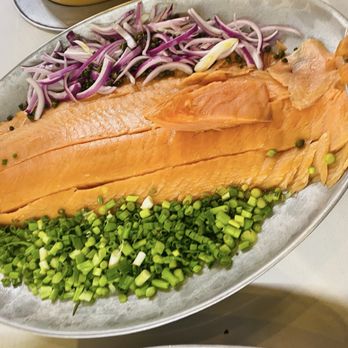 Texas de Brazil - Smoked salmon - Brazilian Near Me - Fairfax, Virginia Texas de Brazil - Smoked salmon - Brazilian Near Me - Fairfax, Virginia