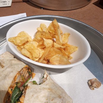 Masthead Brewing - Buffalo chicken wrap - Breweries Near Me - Cleveland, Ohio