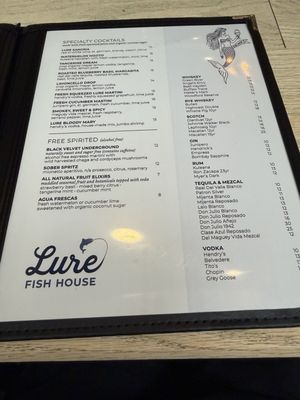 Menu photo 1 Lure Fish House Scottsdale, AZ