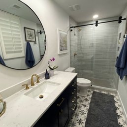 Shower room after remodel Shower room after remodel