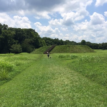 Etowah Indian Mounds - The grassy trek - Museums Near Me - Cartersville, Georgia