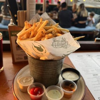 Bare Back Grill - Large Matchstick Fries - Bars Near Me - San Diego, California