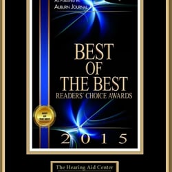 The Hearing Aid Center - We appreciate your votes in 2015! We love what we do and we feel blessed to be able to help our clients achieve better hearing.