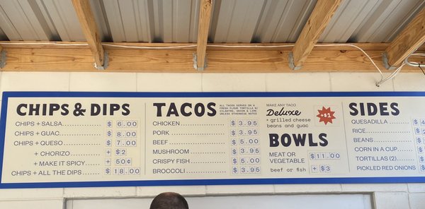Menu photo 1 Barracuda Taco Stand Baton Rouge, LA