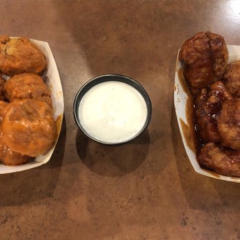 Buffalo Wild Wings - Small boneless wings, mild & honey bbq sauces - Chicken Wings Near Me - Hanover, Maryland