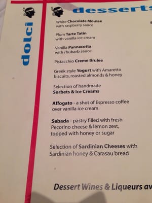 Menu photo 4 Mediterranea London, XGL Menu photo 4 Mediterranea London, XGL