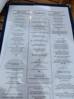 Menu photo 2 Sarabeth's West New York, NY Menu photo 2 Sarabeth's West New York, NY