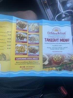Menu photo 2 Golden Krust Raleigh, NC