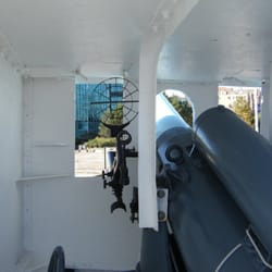 HMCS Sackville - Gun sights
