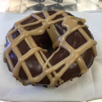 Dee's Donuts - Hello Chocolate and maple donut - Donuts Near Me - Las Vegas, Nevada