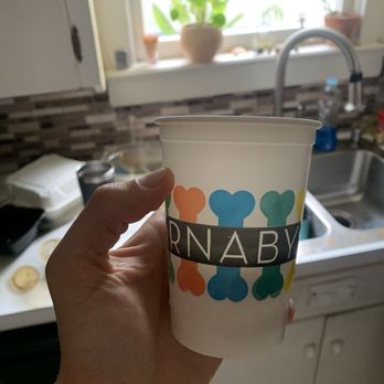 Barnaby's Cafe - Small cup half filled - Breakfast & Brunch Near Me - Houston, Texas