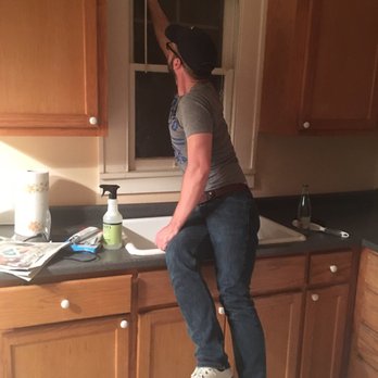 Austin's Maid Service - My sweet boyfriend cleans the windows that we're left undone - Home Cleaning Near Me - Austin, Texas
