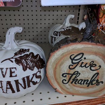 Big Lots - Live the wood slice pumpkin on the right. - Department Stores Near Me - Baton Rouge, Louisiana