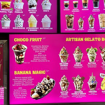 Turn Dough - Menu - Ice Cream & Frozen Yogurt Near Me - Los Angeles, California Turn Dough - Menu - Ice Cream & Frozen Yogurt Near Me - Los Angeles, California