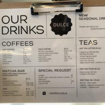 Cafe Dulce - Menu - Cafes Near Me - Vernon, California Cafe Dulce - Menu - Cafes Near Me - Vernon, California