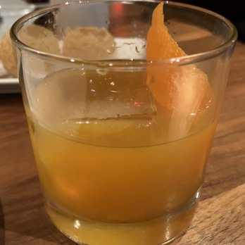 Dancing Yak - Old Fashioned Nepal: turmeric and peppercorn infused bourbon, simple syrup, angostura bitters - Himalayan/Nepalese Near Me - San Francisco, California