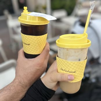 La La Land - Cold brew and banana cloud latte - Cafes Near Me - Irvine, California La La Land - Cold brew and banana cloud latte - Cafes Near Me - Irvine, California