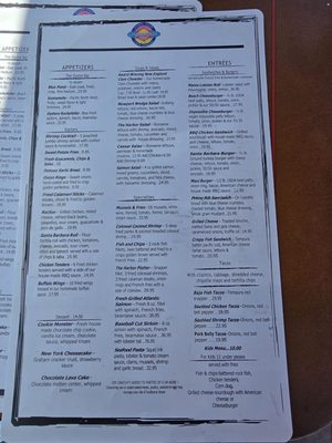 Menu photo 2 Longboard’s Grill Santa Barbara, CA Menu photo 2 Longboard’s Grill Santa Barbara, CA