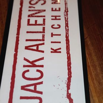 Jack Allen's Kitchen - Menu cover - New American Near Me - Cedar Park, Texas