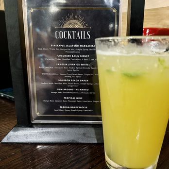 Flat Rock Grill - Cocktail menu - Burgers Near Me - Edwardsburg, Michigan