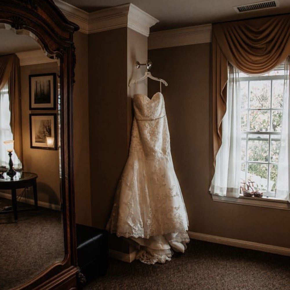 Everything Captured - My wedding dress & my bridal suite at our venue - Videographers Near Me