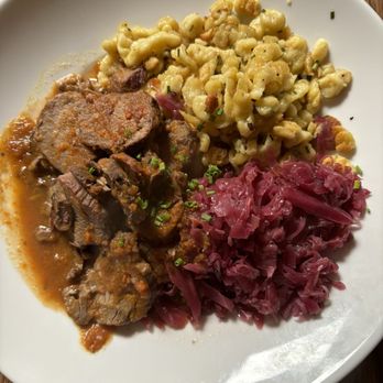 Himmel's - Sauerbraten, Spatzle, Red Cabbage - Italian Near Me - Chicago, Illinois