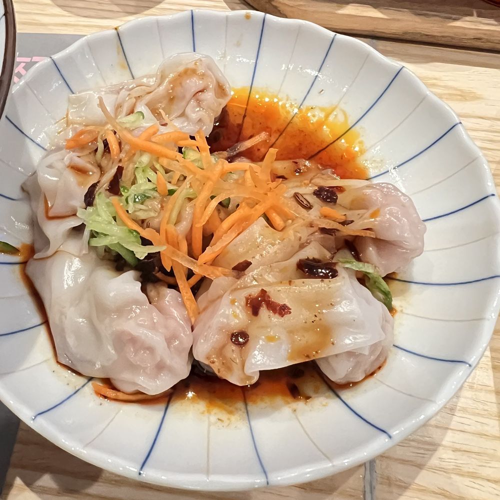 Noodle Lab - Dumplings with chilies oil - Chinese Near Me - Flushing, New York