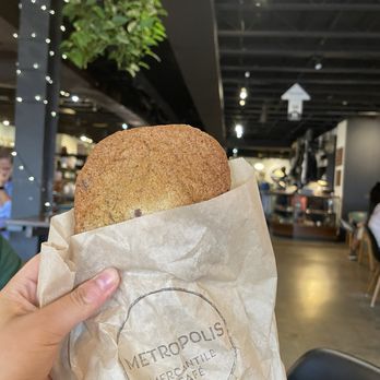 Metropolis Mercantile + Cafe - Chocolate chip cookies. Photo taken downstairs. - Themed Cafes Near Me - Newmarket, Ontario