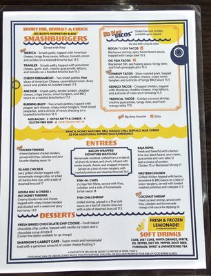 Menu photo 1 Big Buoy's Kimberling City, MO Menu photo 1 Big Buoy's Kimberling City, MO