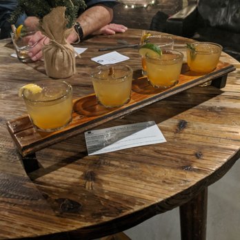 Short Path Distillery - Cider flight - Distilleries Near Me - Everett, Massachusetts