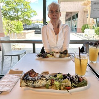 Baguette Cafe - Roasted Vegetable Quiche and Salad. - Breakfast & Brunch Near Me - Henderson, Nevada Baguette Cafe - Roasted Vegetable Quiche and Salad. - Breakfast & Brunch Near Me - Henderson, Nevada