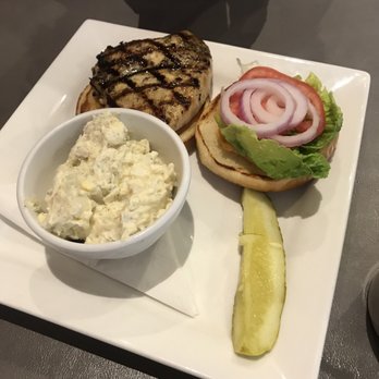 Evergreen Eatery - The chicken sandwich w/ a side of their tasty potato salad. Yum! - Breakfast & Brunch Near Me - Rochester, Indiana Evergreen Eatery - The chicken sandwich w/ a side of their tasty potato salad. Yum! - Breakfast & Brunch Near Me - Rochester, Indiana