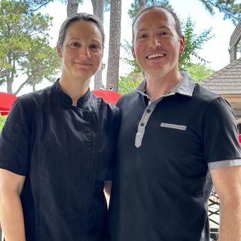 Sea Grass Grille - Heather (chef) and Kirk, owners of Sea Grass Grill. - New American Near Me - Hilton Head Island, South Carolina Sea Grass Grille - Heather (chef) and Kirk, owners of Sea Grass Grill. - New American Near Me - Hilton Head Island, South Carolina