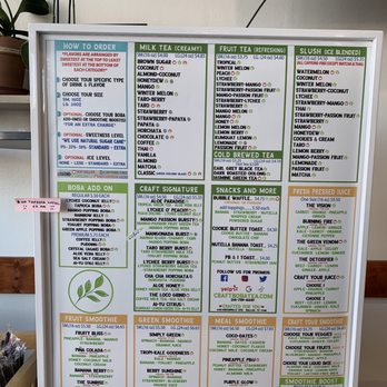 Craft Boba Tea - Full menu. - Bubble Tea Near Me - Dallas, Texas Craft Boba Tea - Full menu. - Bubble Tea Near Me - Dallas, Texas
