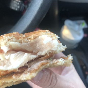 Hardee's - RAW Chicken sandwich - Fast Food Near Me - Fort Mill, South Carolina