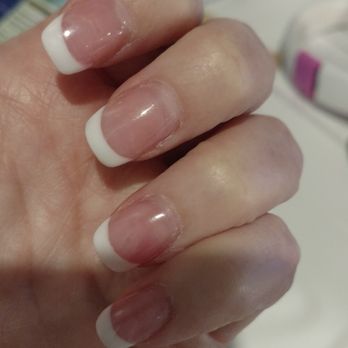 Infinity Nails - New Squoval (squarish-oval) shape! Looks much more natural. This is a hard shape to master but Mary really showed her talents here. - Nail Salons Near Me - Simi Valley, California Infinity Nails - New Squoval (squarish-oval) shape! Looks much more natural. This is a hard shape to master but Mary really showed her talents here. - Nail Salons Near Me - Simi Valley, California