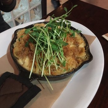 1608 Crafthouse - Mac and cheese with micro greens - Gastropubs Near Me - Virginia Beach, Virginia