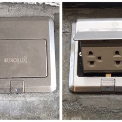 Cafe Dito - Look for these on the floor if you need to charge up.