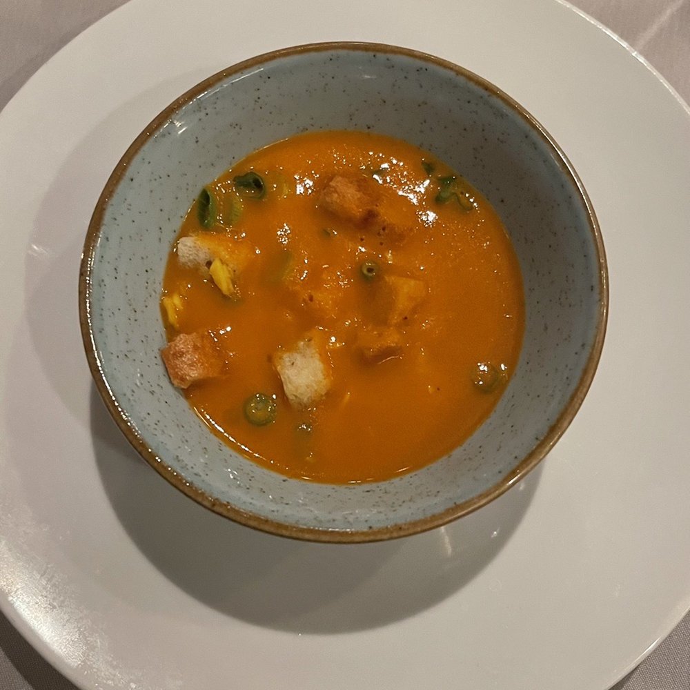 Equinox on 19th - Tomato Brusque soup - New American Near Me - Washington, DC, District of Columbia Equinox on 19th - Tomato Brusque soup - New American Near Me - Washington, DC, District of Columbia