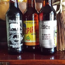 They have a great offering from Knee Deep Brewing Co. and better price points than BevMo They have a great offering from Knee Deep Brewing Co. and better price points than BevMo