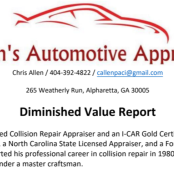 Allen's Automotive Appraisal - Appraisal Services Near Me - Talking Rock, Georgia Allen's Automotive Appraisal - Appraisal Services Near Me - Talking Rock, Georgia