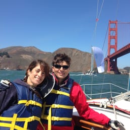 Sailing under the Golden Gate during our ASA103 class at MSC Sailing under the Golden Gate during our ASA103 class at MSC