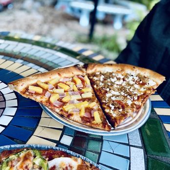 Satchel's Pizza - Hawaiian & Meat Lovers Slices - Pizza Near Me - Gainesville, Florida Satchel's Pizza - Hawaiian & Meat Lovers Slices - Pizza Near Me - Gainesville, Florida