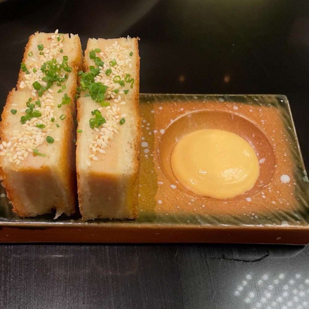 Pears Restaurant - shrimp and scallop toast, price is acceptable. However, the toast itself is disappointing. - Asian Fusion Near Me - Markham, Ontario Pears Restaurant - shrimp and scallop toast, price is acceptable. However, the toast itself is disappointing. - Asian Fusion Near Me - Markham, Ontario