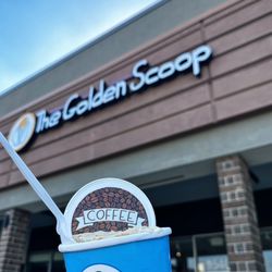 The Golden Scoop - Coffee Ice Cream