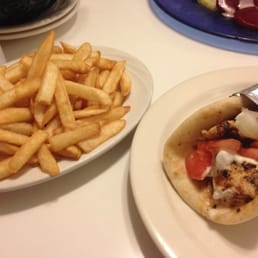 Chicken Gyro & Fries