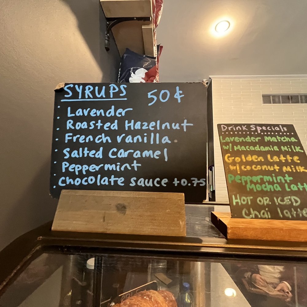 Moa Coffee - 30th Ave - Inside signs - Coffee & Tea Near Me - Astoria, New York Moa Coffee - 30th Ave - Inside signs - Coffee & Tea Near Me - Astoria, New York